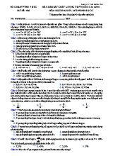 Đề thi thử THPT quốc gia Sinh học 12 lần 1 - Mã đề 566 - Năm học 2016-2017 - Sở GD & ĐT Vĩnh Phúc